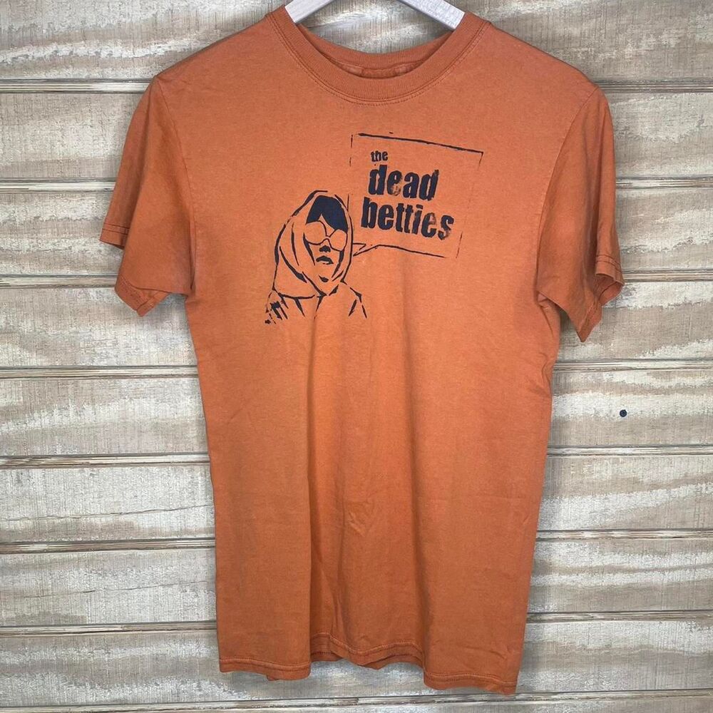 Vintage 00s The Dead Betties Obscure Band T-Shirt Indie Punk Underground Small